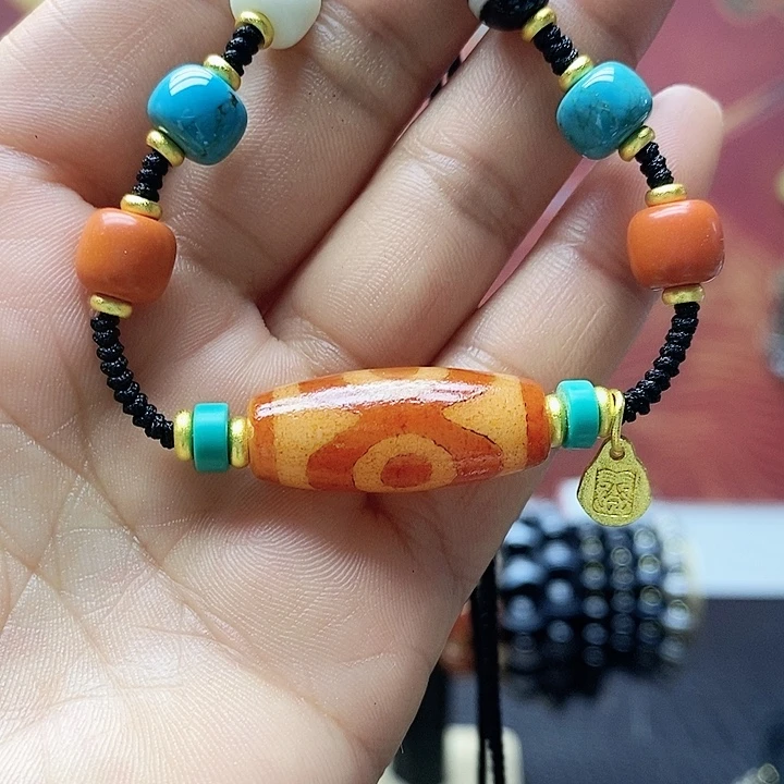 玛瑙/玉髓合金颈饰