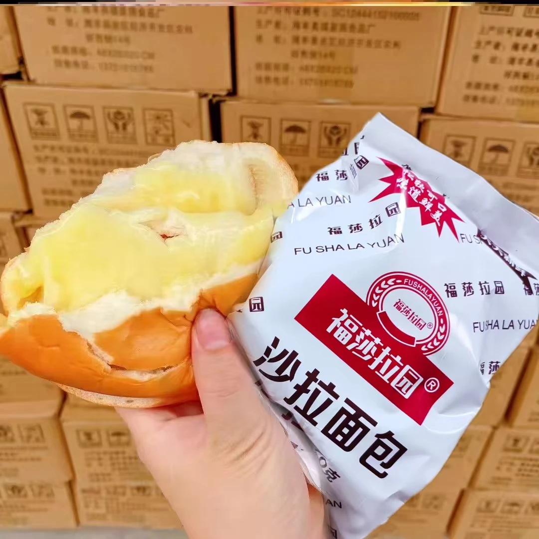 福莎拉园老式面包夹心沙拉面包怀旧零食