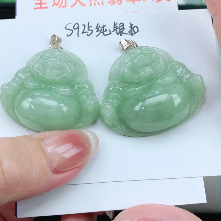 翡翠银S925镶嵌颈饰多样性发其1