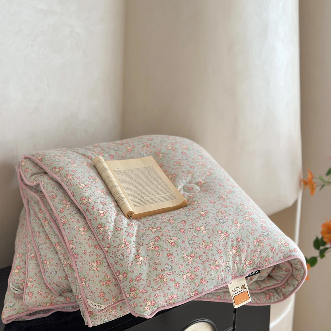 【幻蝶】床盖同款 超柔软 针织春秋被 冬被 可机洗一体被