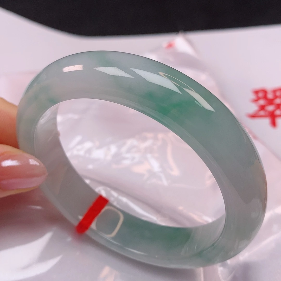【闪购商品】未镶嵌手镯翡翠57翡翠手镯