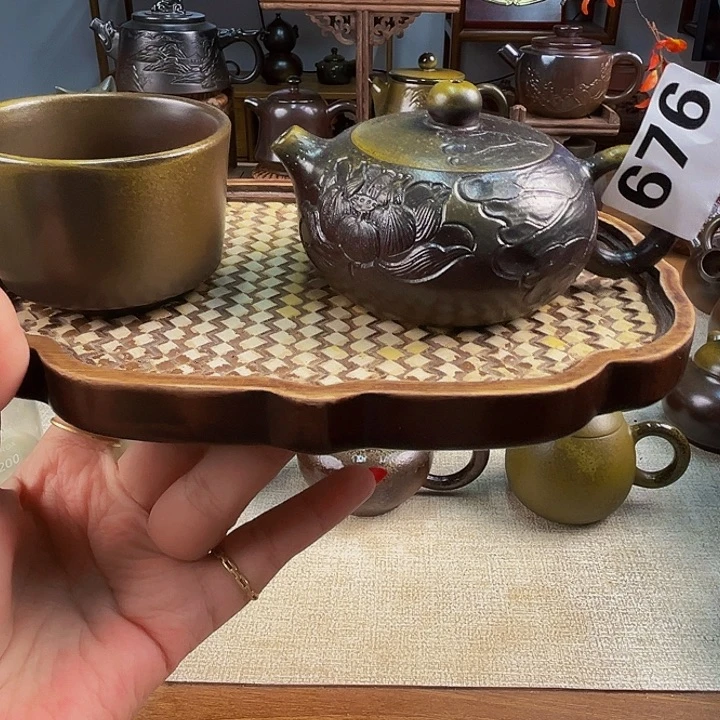 柴烧壶泡茶香柴燒壺泡茶香
