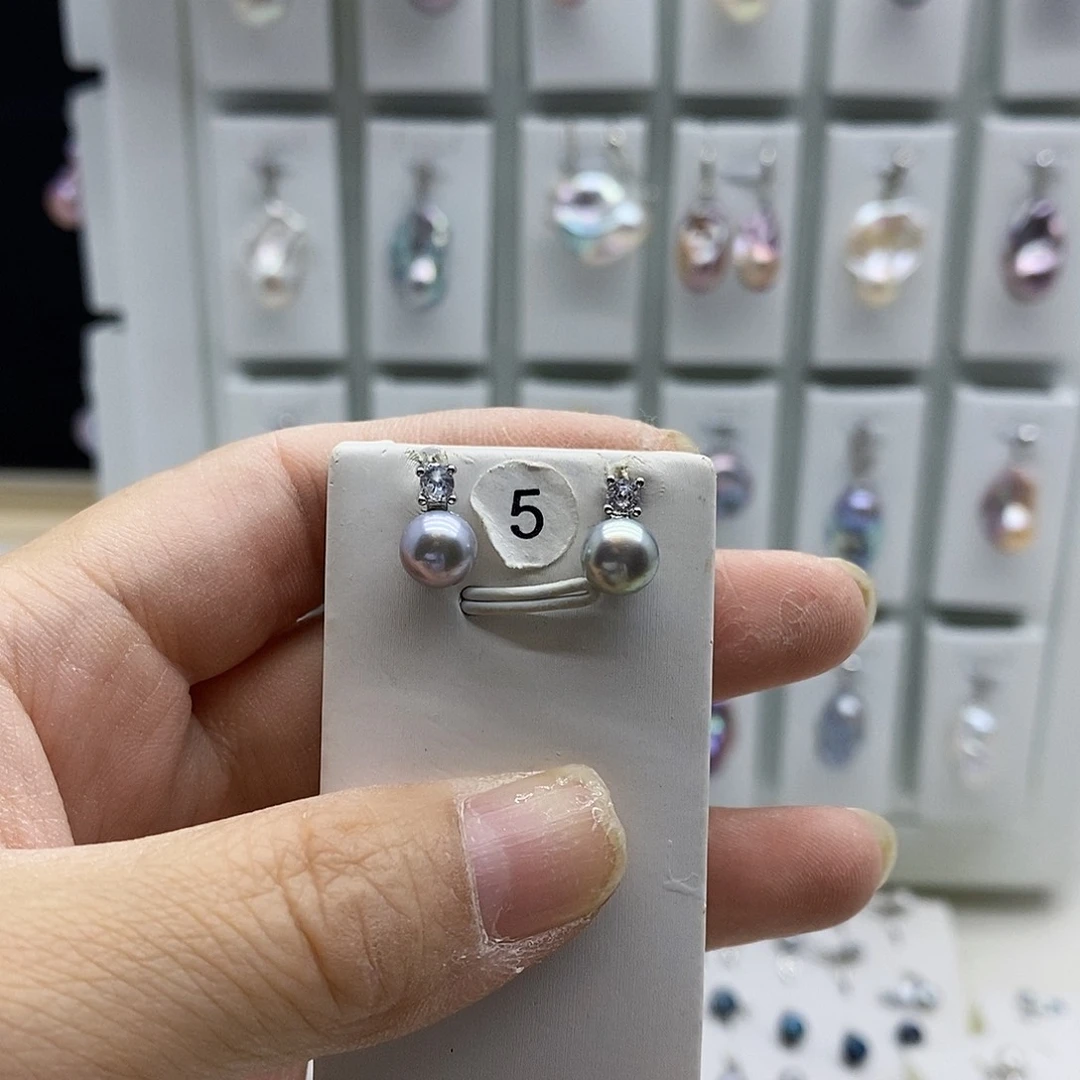 颈饰合金淡水珍珠