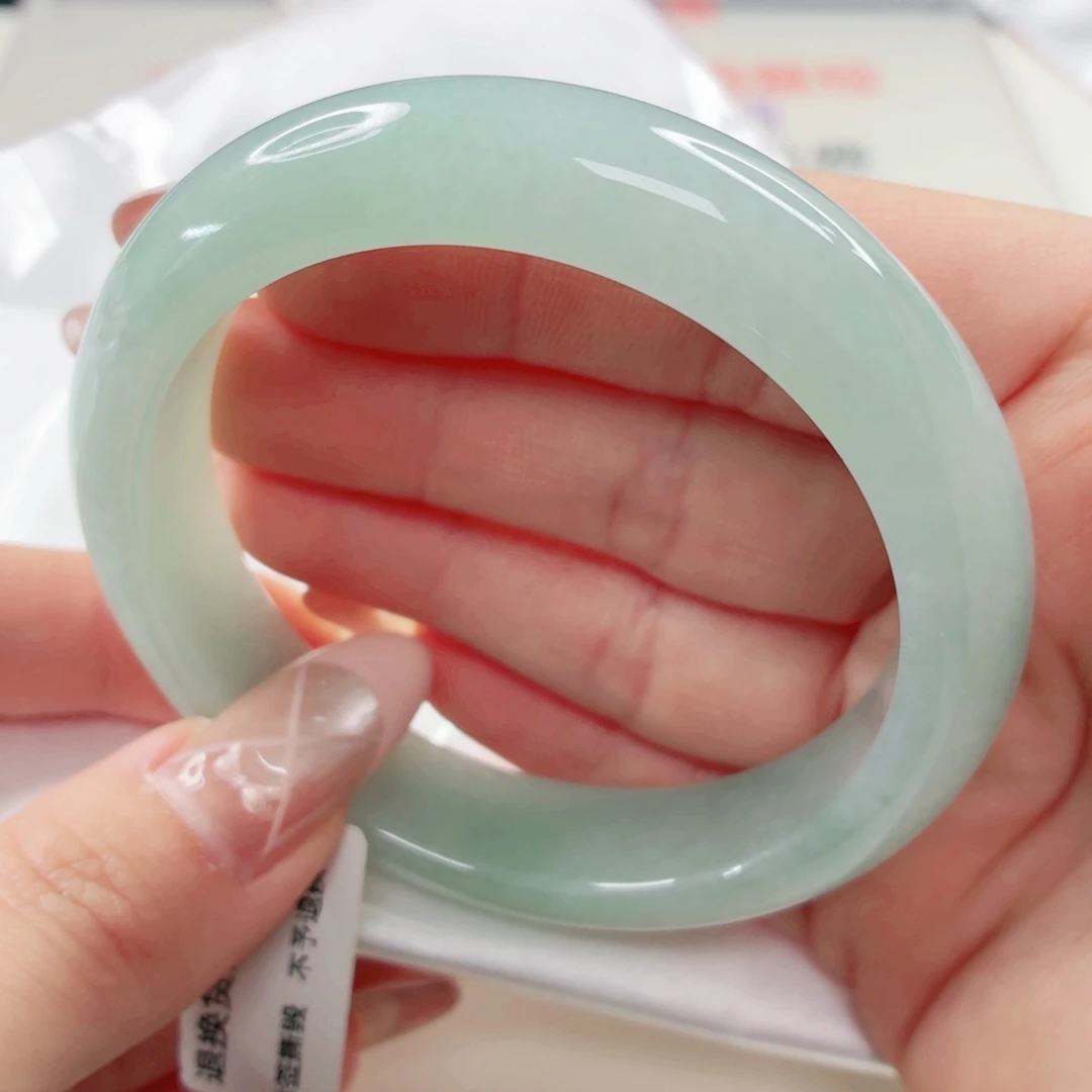 翡翠未镶嵌手镯58x543