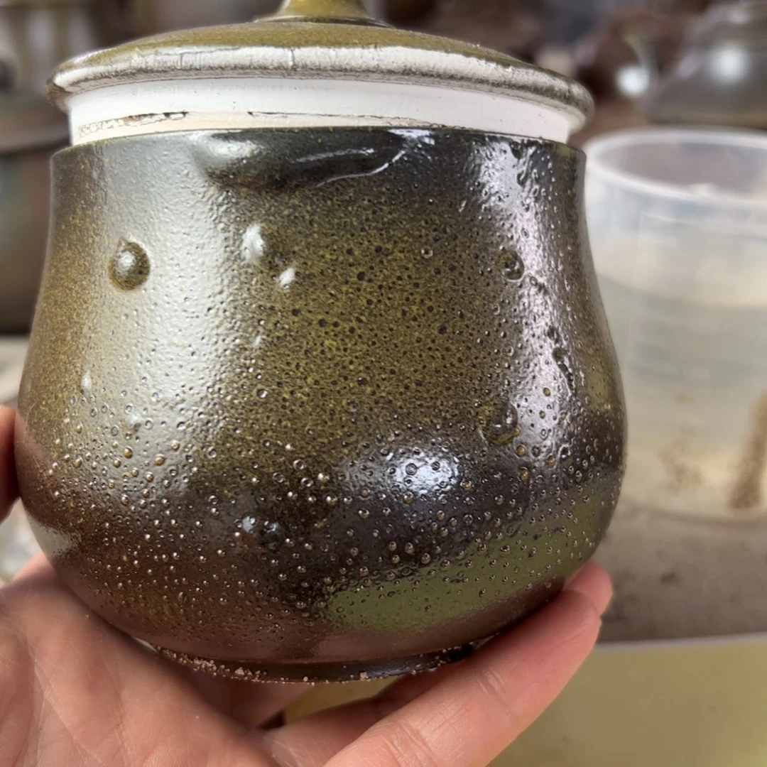 贵台龙窑柴烧茶壶A75