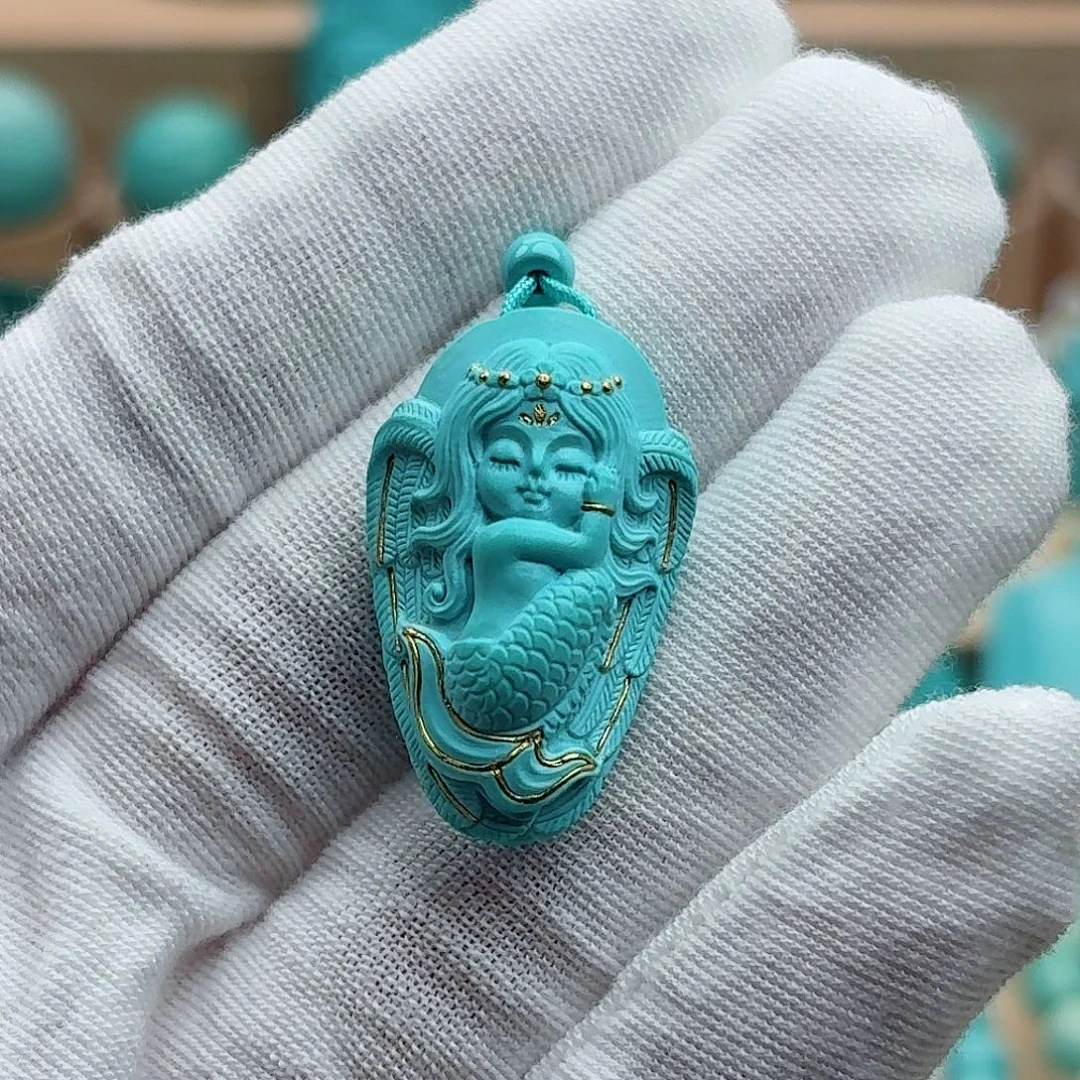 绿松石未镶嵌珠宝奇石