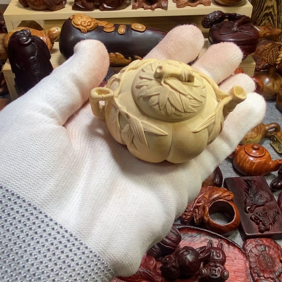 手串/手链小叶紫檀黄杨木南瓜壶