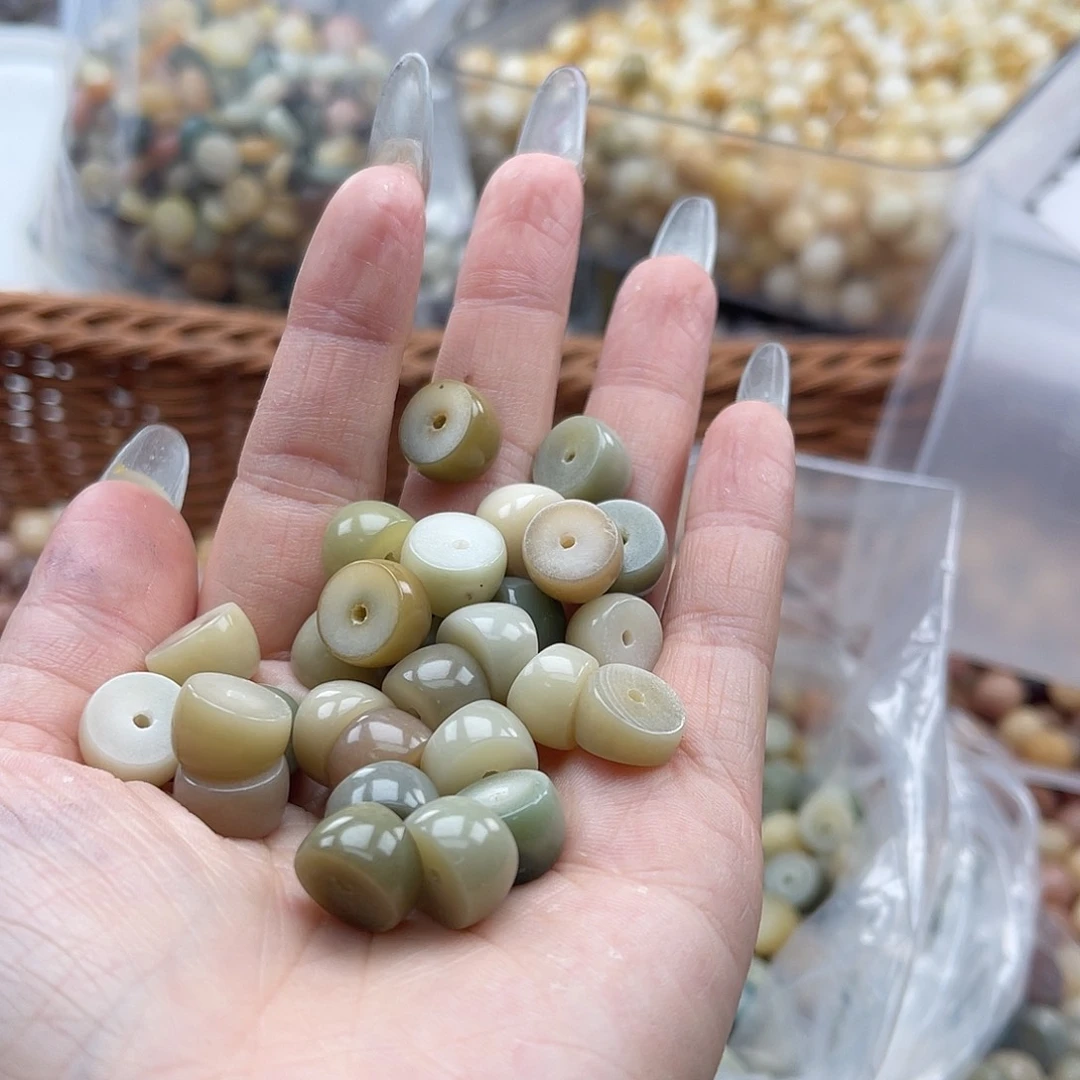 白玉菩提吊坠z瑕11mm/108颗