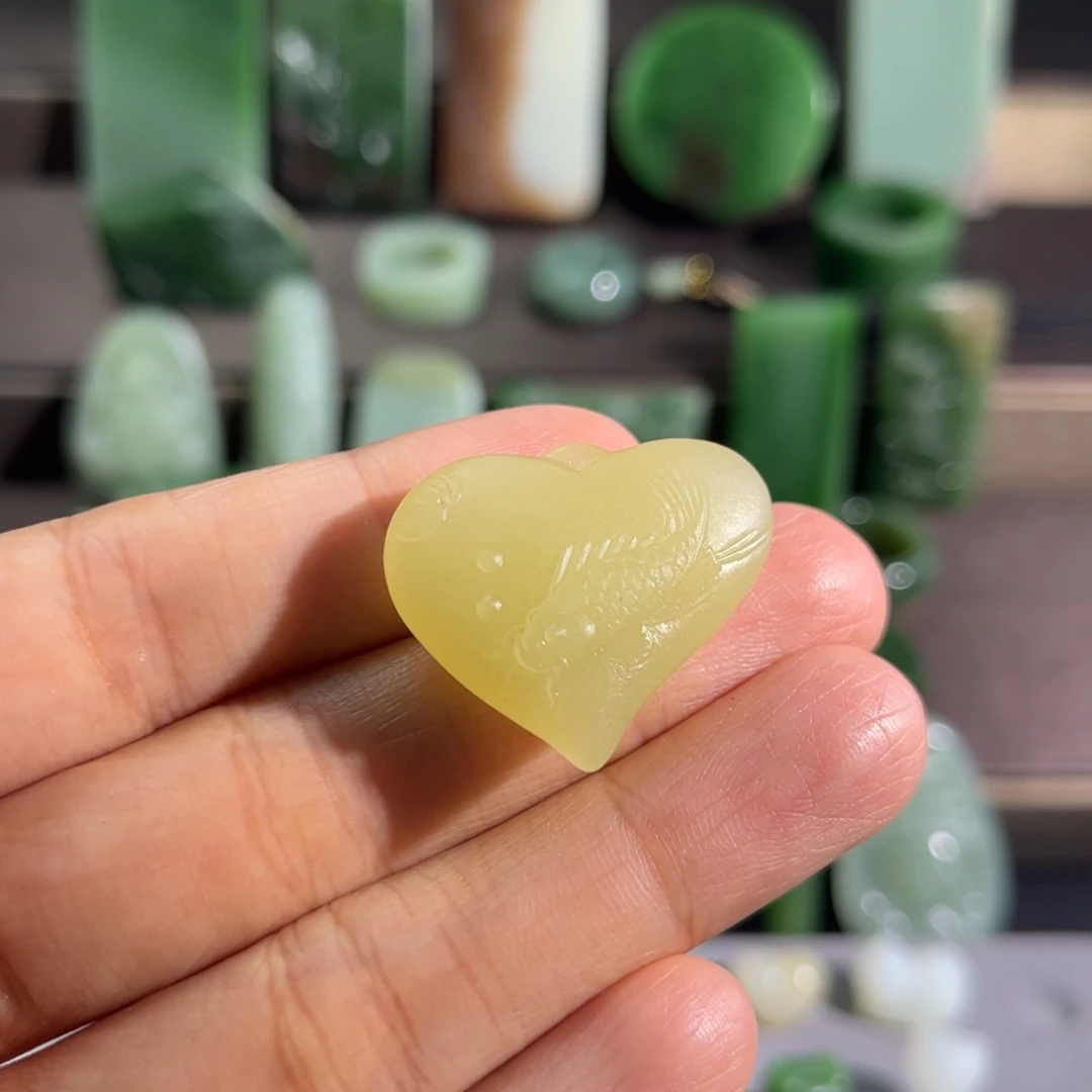 颈饰未镶嵌和田玉定制