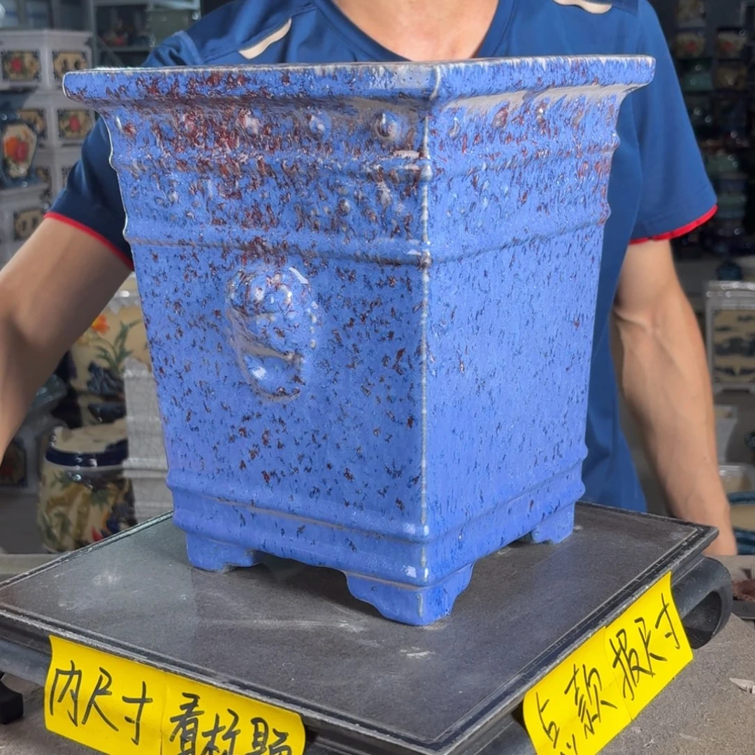一风堂石湾花盆 内19*24微瑕