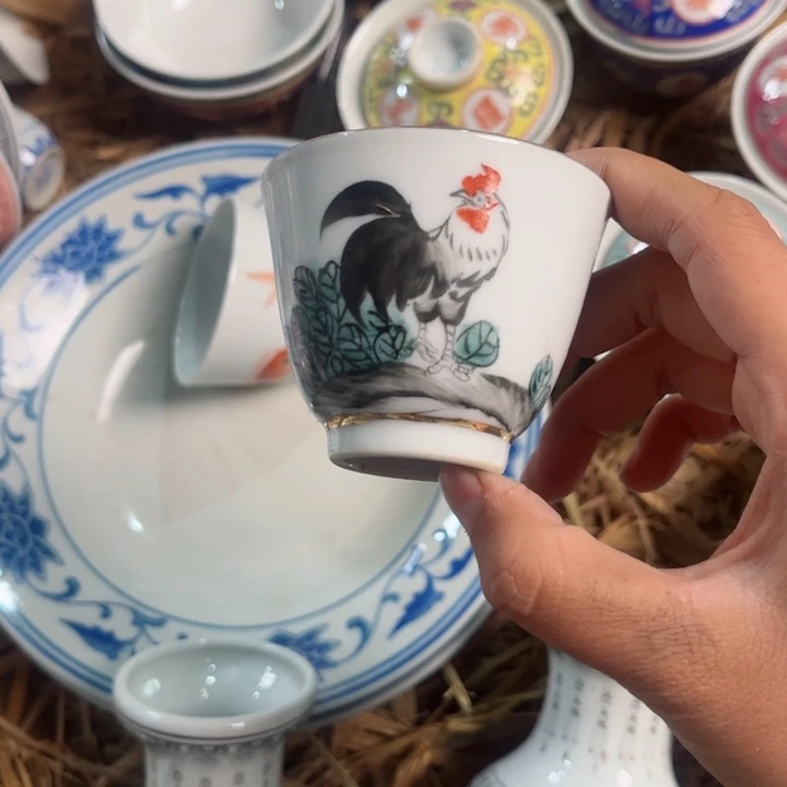 瓷片景德镇陶瓷一个