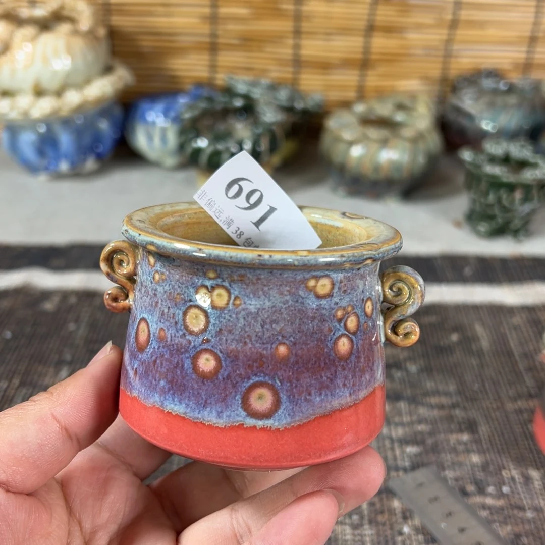 陶瓷景德镇手工花盆口5