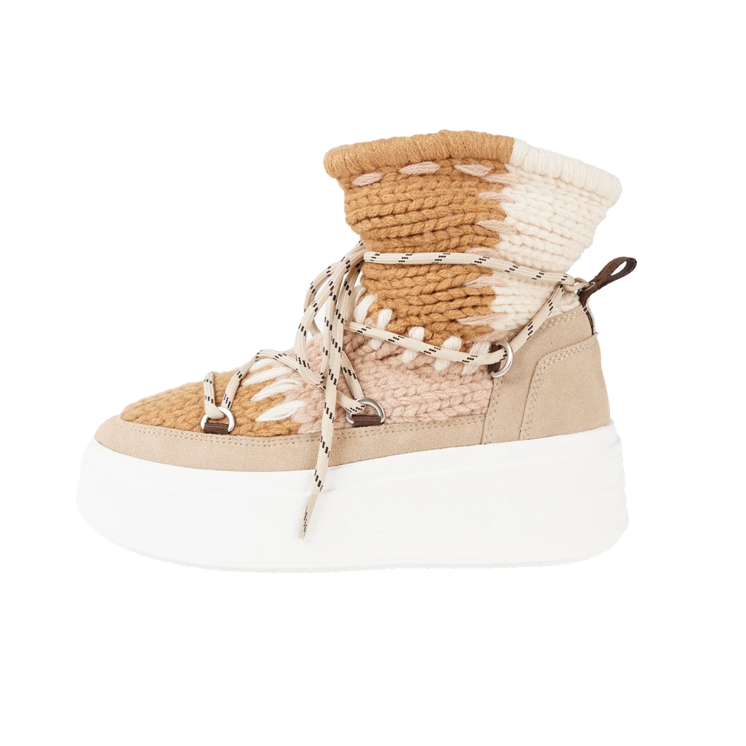 【强哥外贸】保暖雪地靴秋冬女士休闲百搭靴子