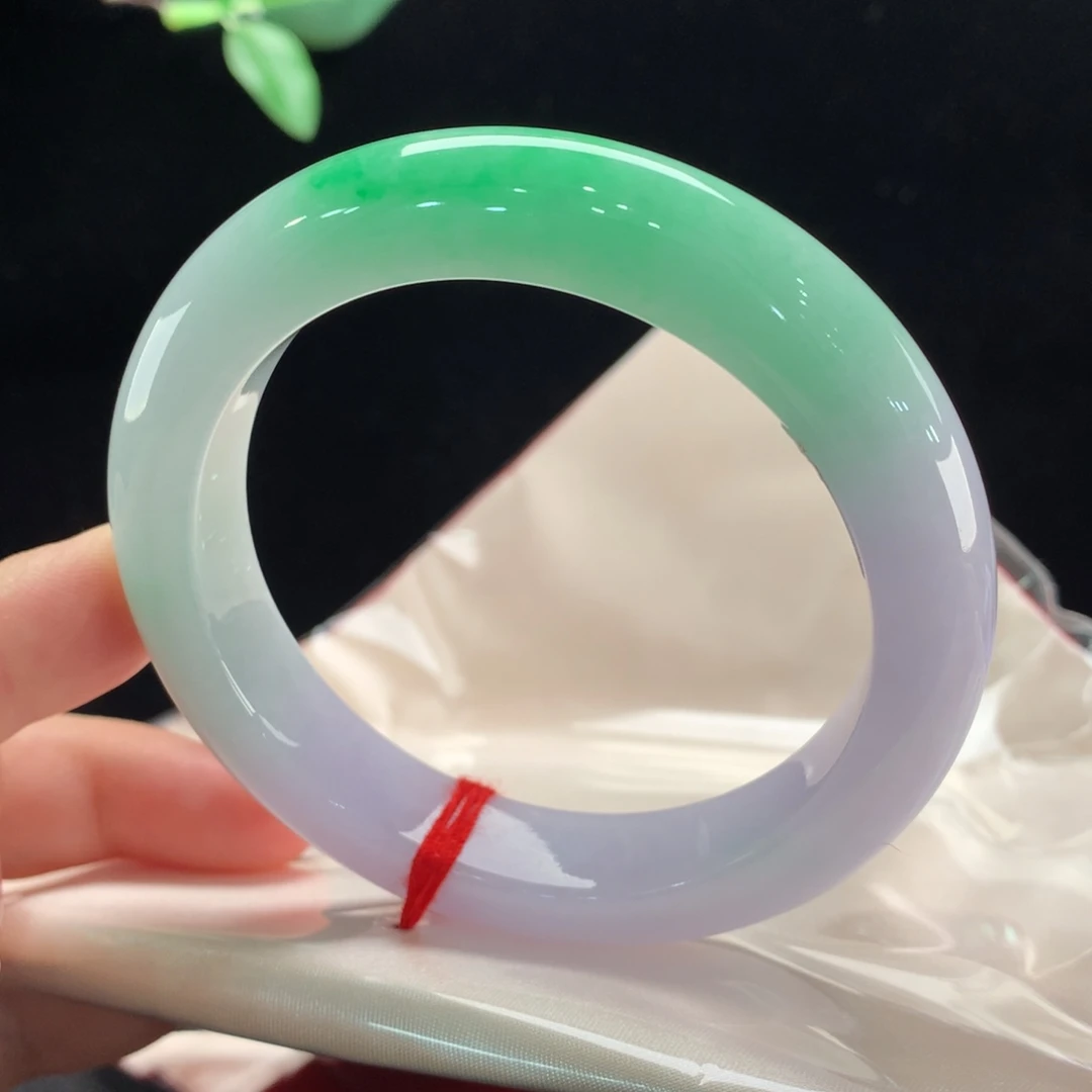 翡翠未镶嵌手镯0159