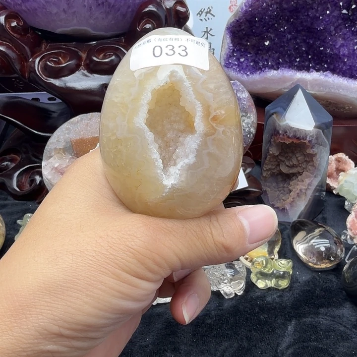 紫晶珠宝半成品未镶嵌