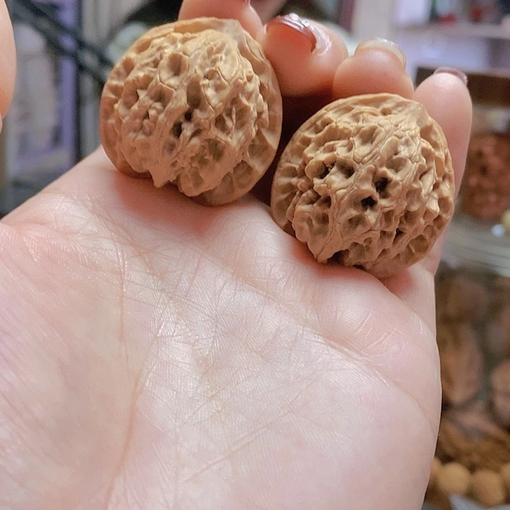 【闪购商品】文玩核桃把件32迷你苹果