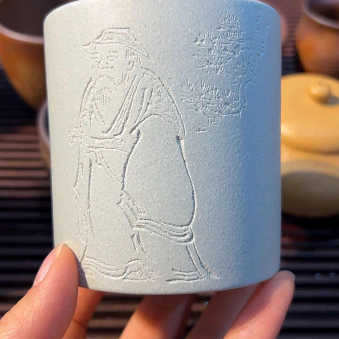 茶杯紫砂微瑕不退不换