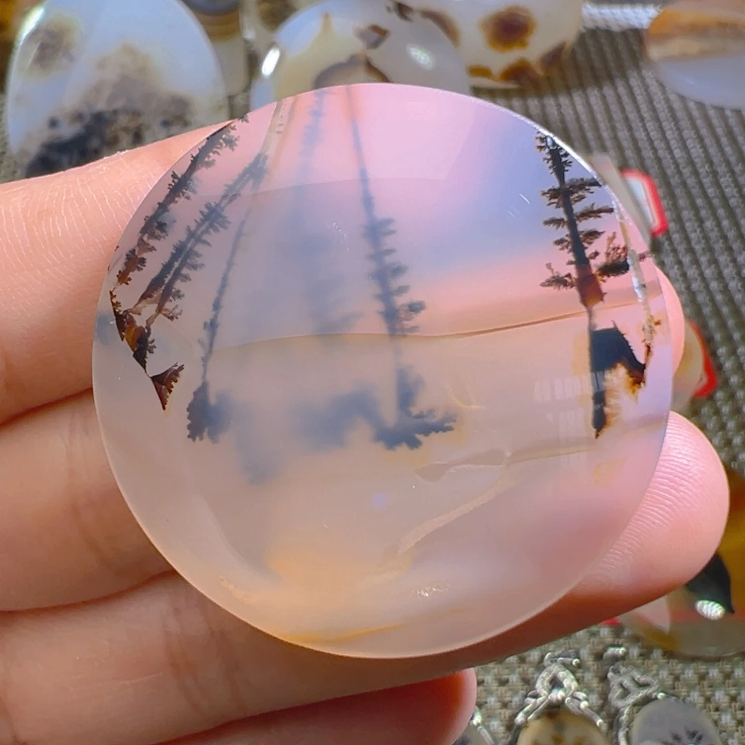玛瑙/玉髓颈饰合金