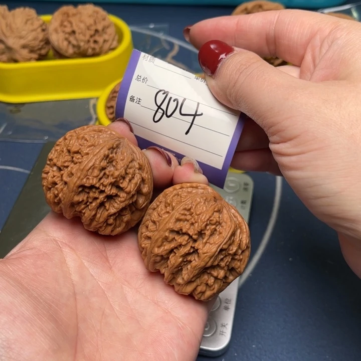 文玩核桃把件粗筋44