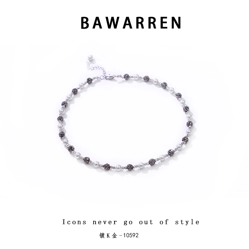 Bawarren 精工CNC 10592-【夜幕星河】项链气质轻奢