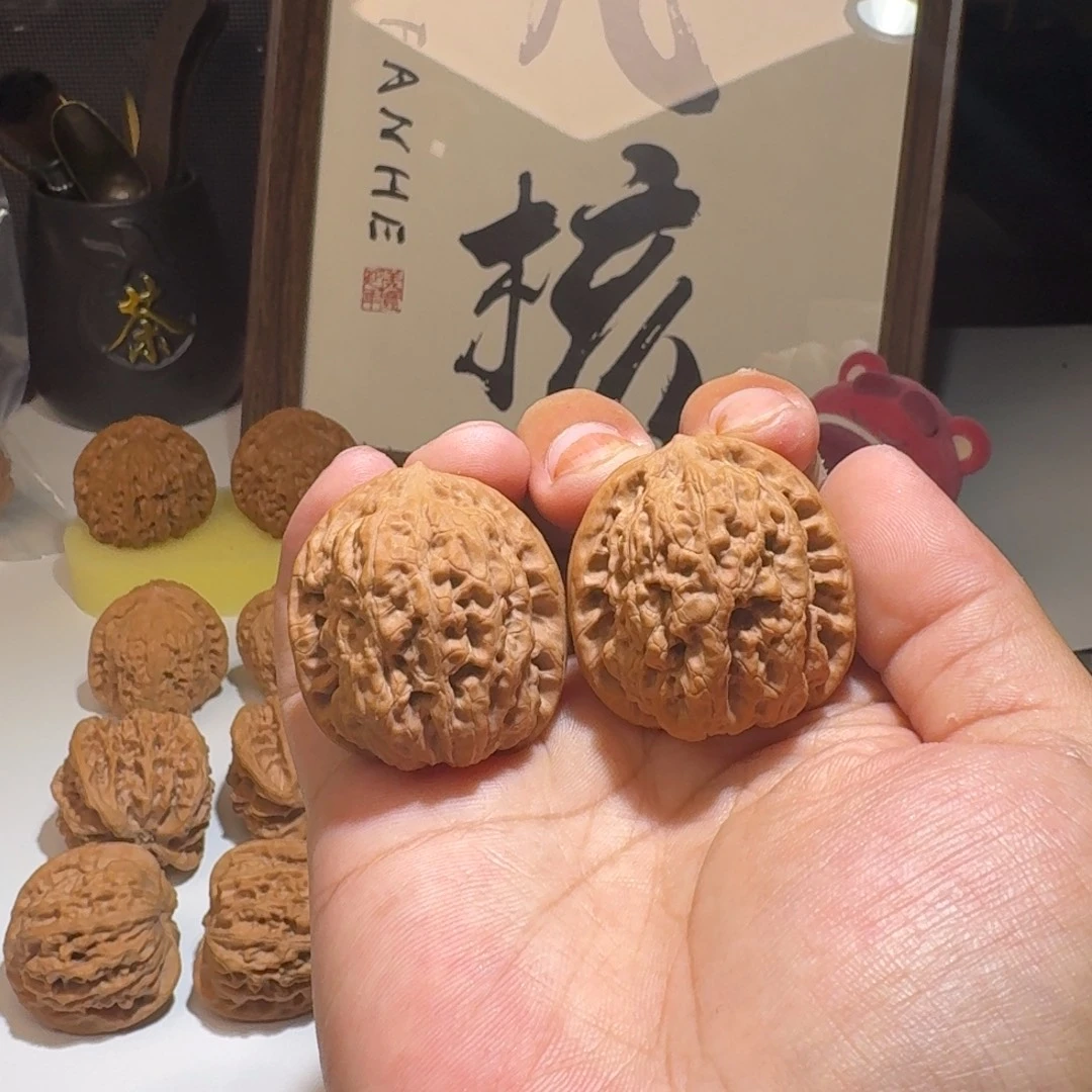 花***阳吊坠文玩核桃36尺寸平谷霸王