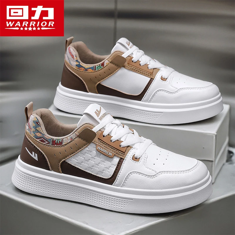 回力板鞋男款2025新款冬季透气男士休闲运动小白鞋工作上班开车鞋