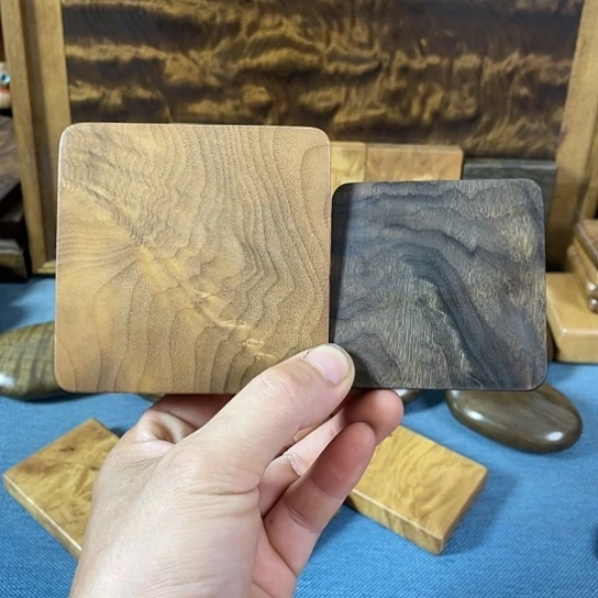 【闪购商品】W****s金丝楠阴沉木无事牌两个