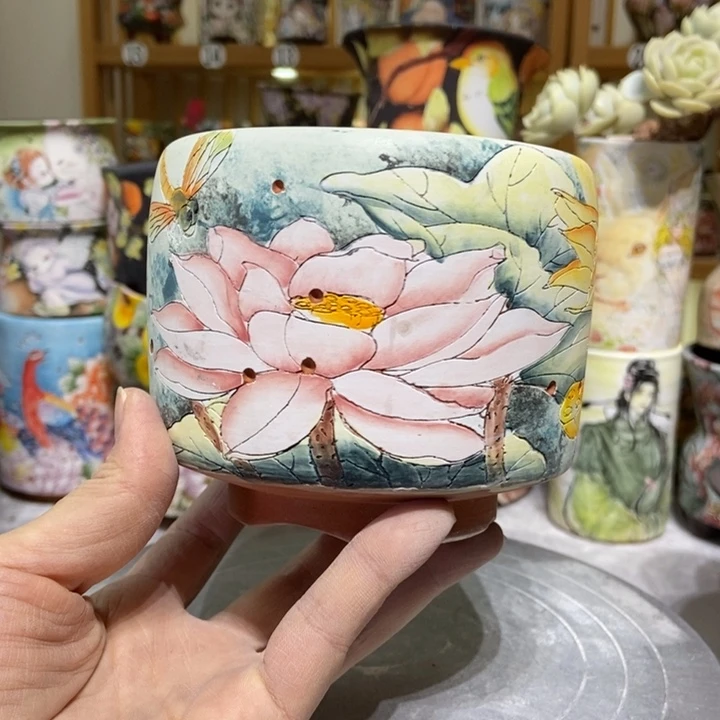 景德镇艺术手绘作品