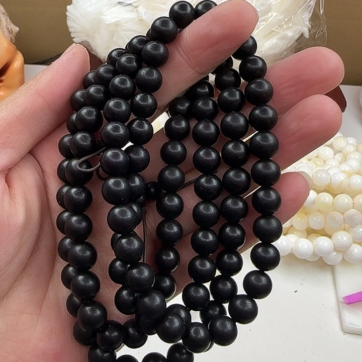 随***心大果紫檀（缅甸花梨）两条哑光0.6脖挂