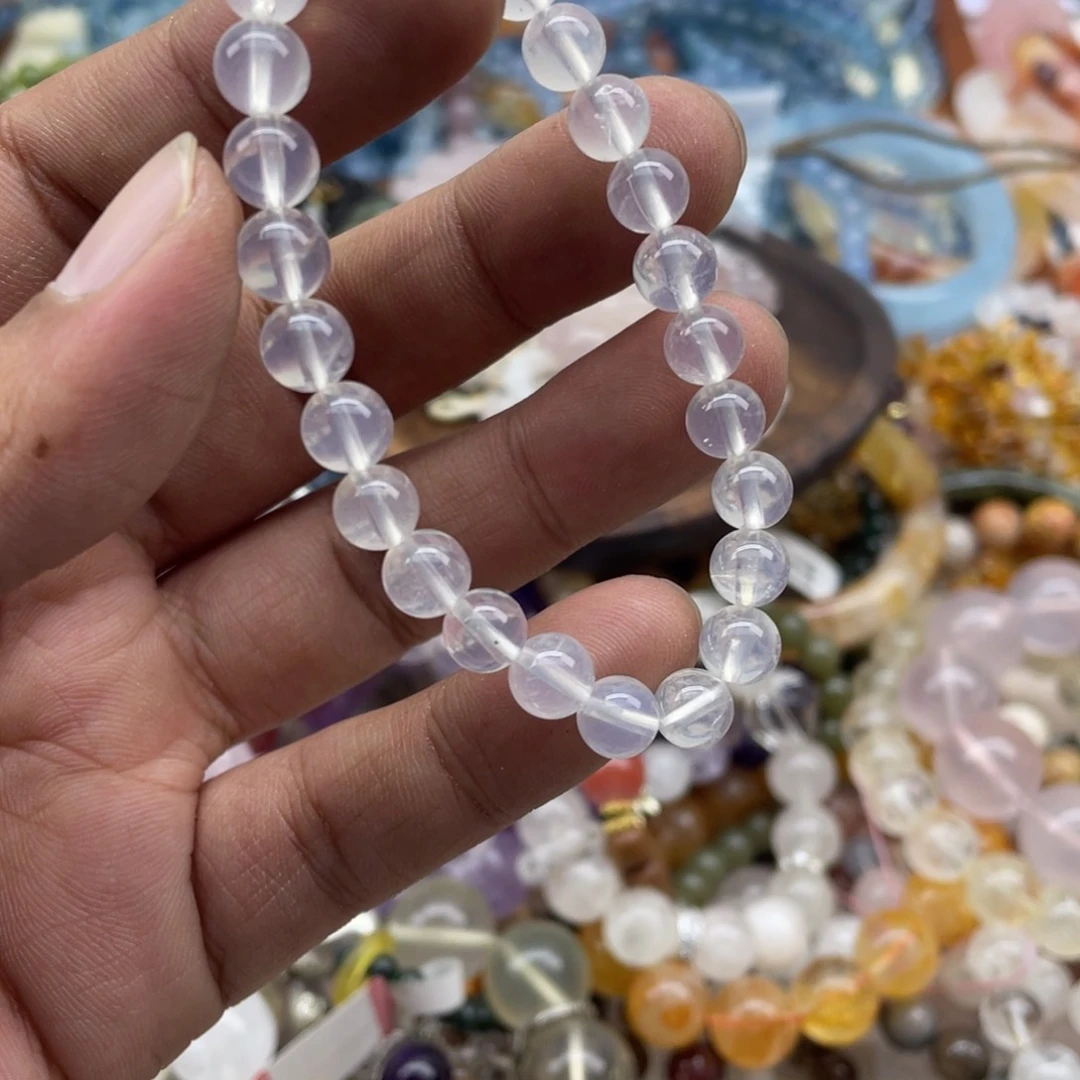 银S925镶嵌手链紫晶