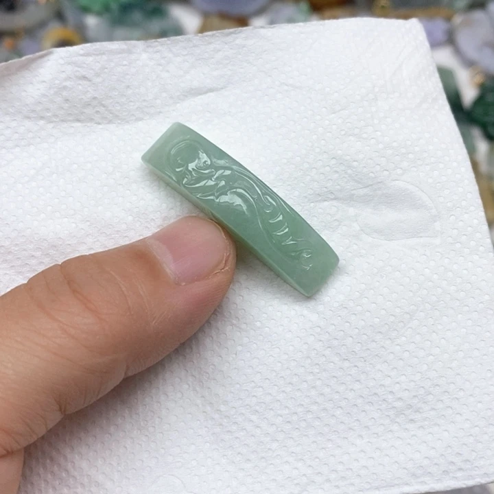 翡翠未镶嵌颈饰天然缅甸翡翠