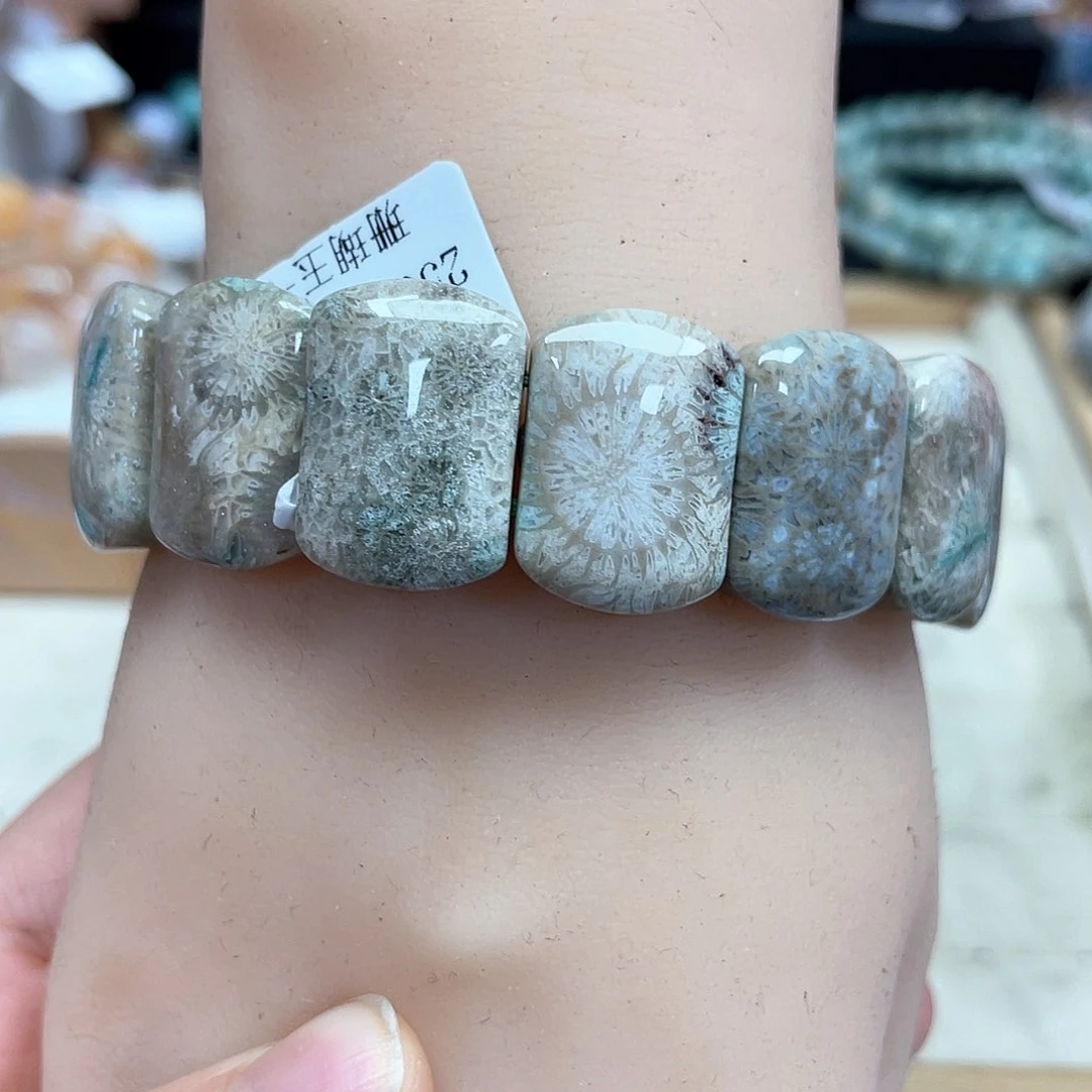 硅化珊瑚（珊瑚玉）手串未镶嵌191