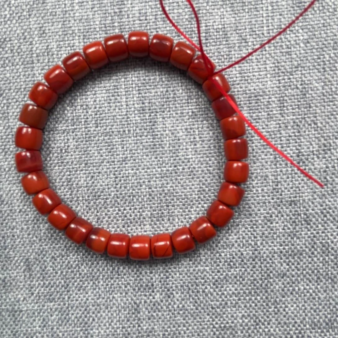 南红玛瑙颈饰合金？*？