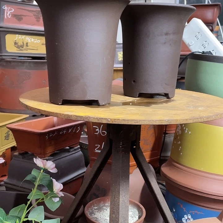 18+18素面兰花盆花盆紫砂花盆