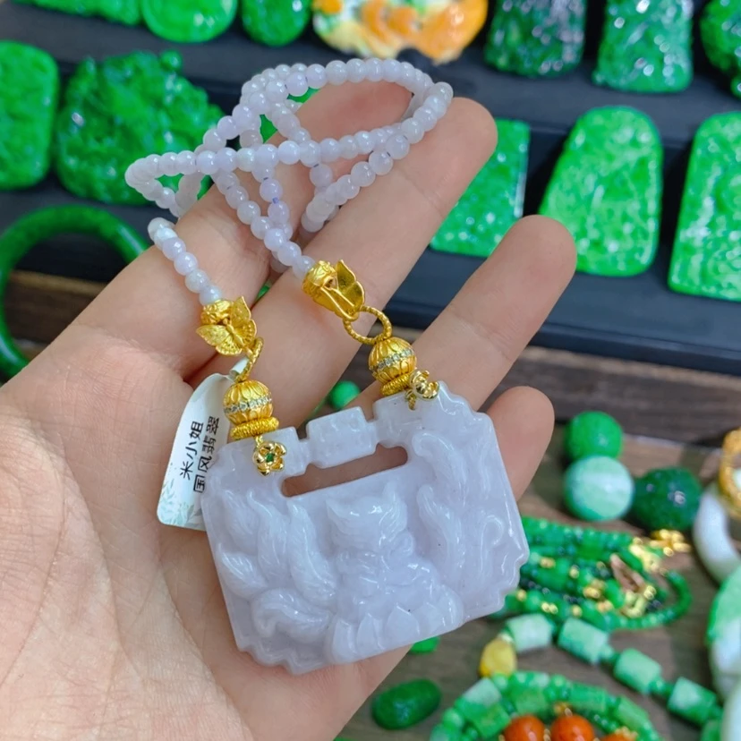 【闪购商品】翡翠未镶嵌颈饰吊坠