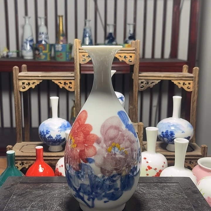 陶摆件景德镇陶瓷高16.5cm