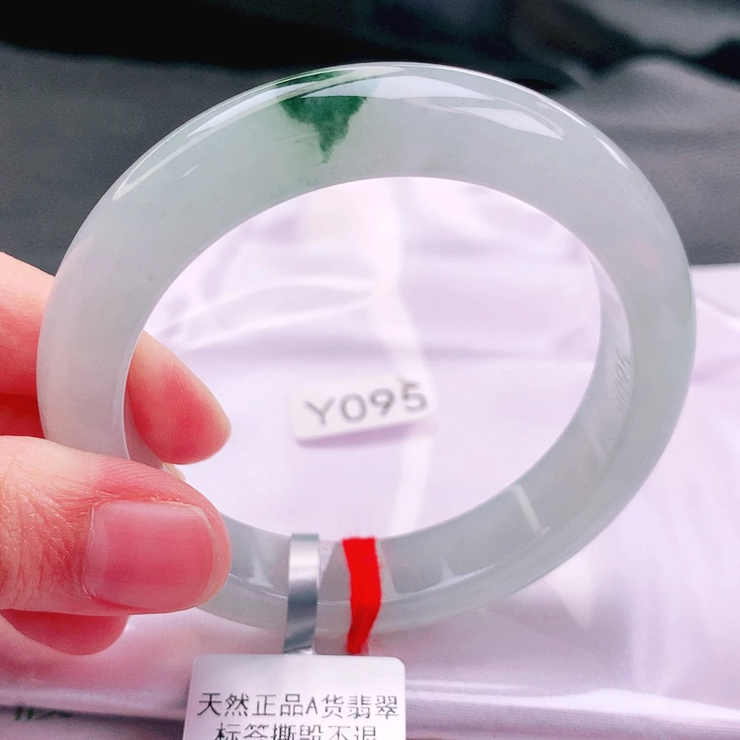 翡翠未镶嵌手镯缅甸天然a货翡翠手镯