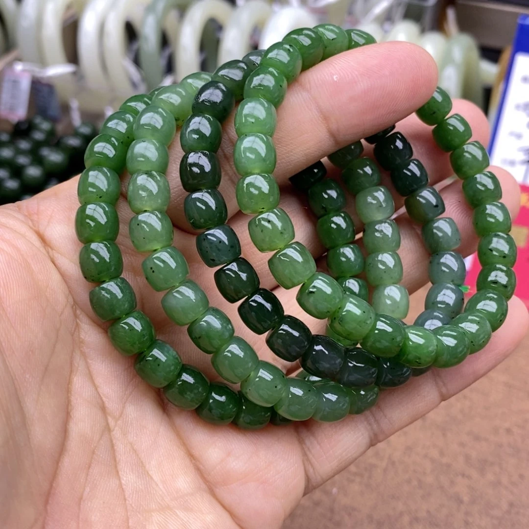 手串未镶嵌和田玉卡8