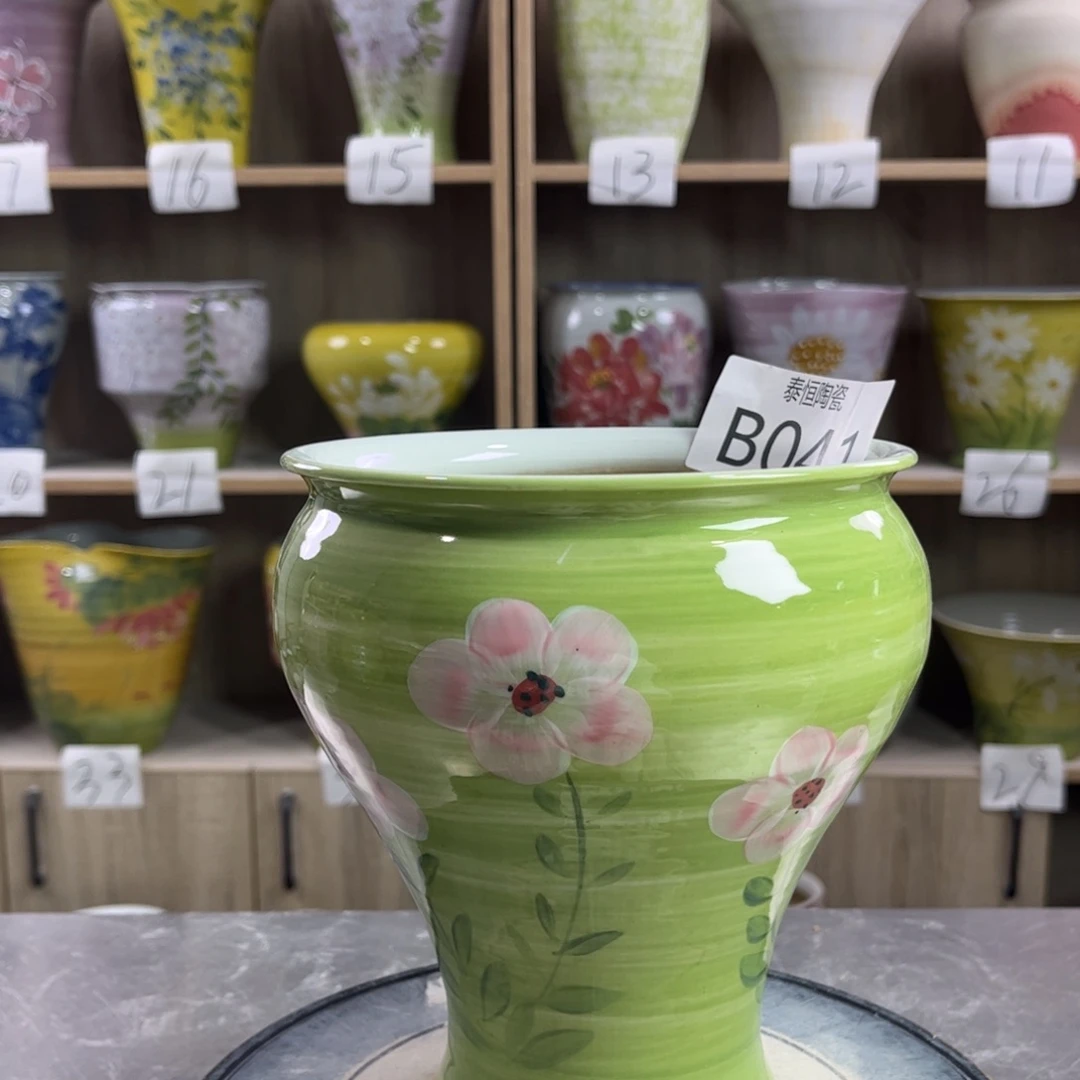 景德镇陶瓷花盆花盆