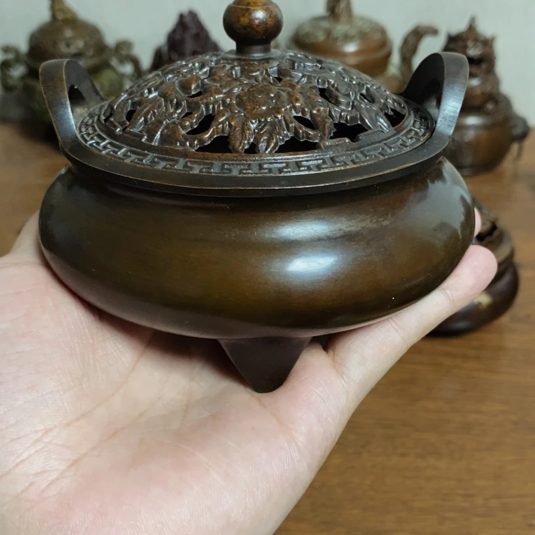 铜盛世铜炉铜器香炉工艺品