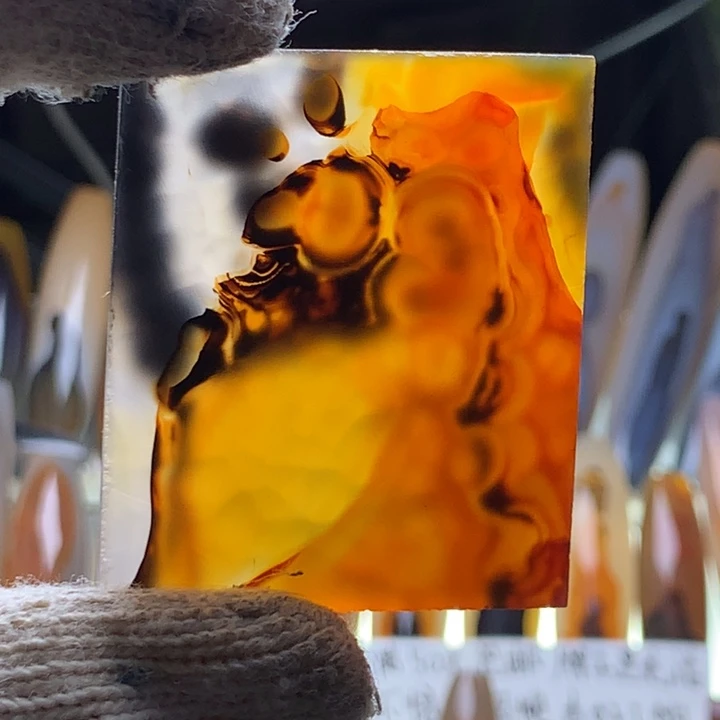 玛瑙/玉髓颈饰未镶嵌176