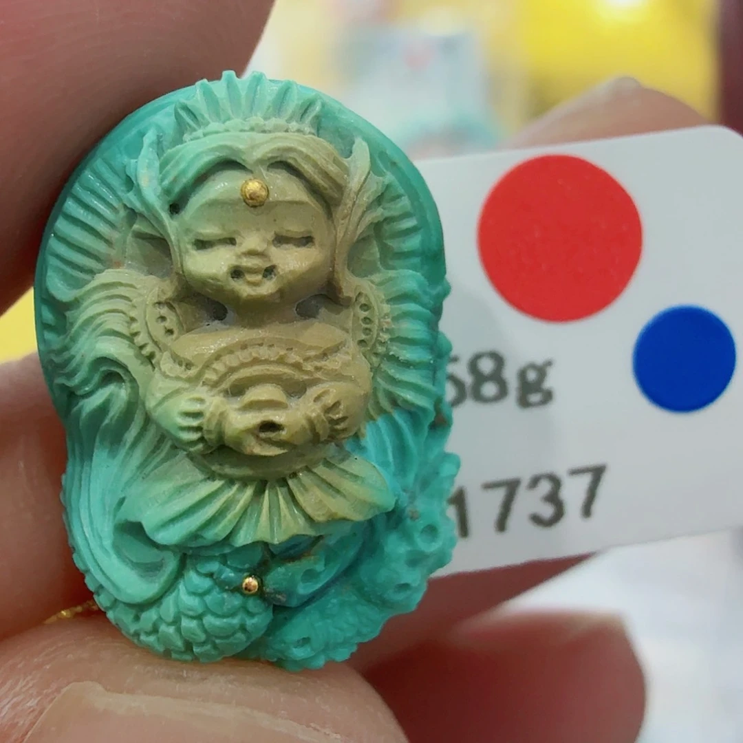未镶嵌绿松石配饰