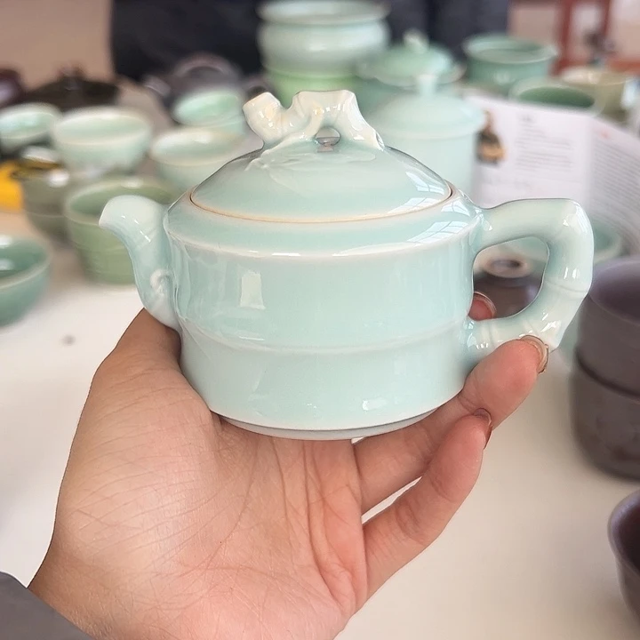 小米茶器龙泉青瓷