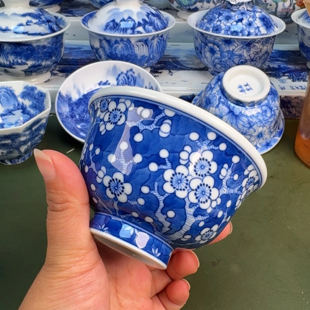 景德镇纯手绘茶具圆圆265