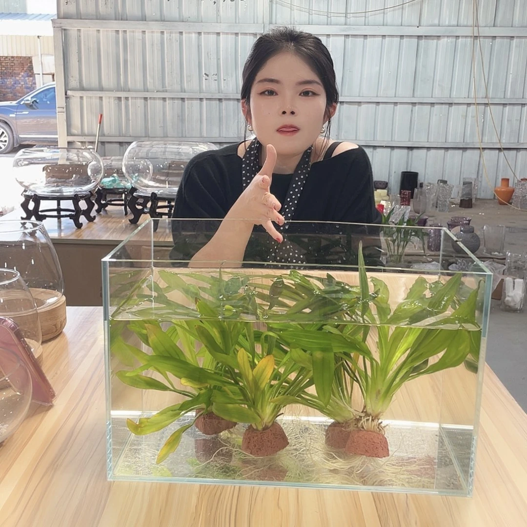 超白玻璃透明裸缸40长