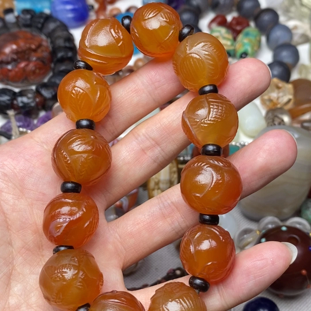 玛瑙/玉髓未镶嵌颈饰