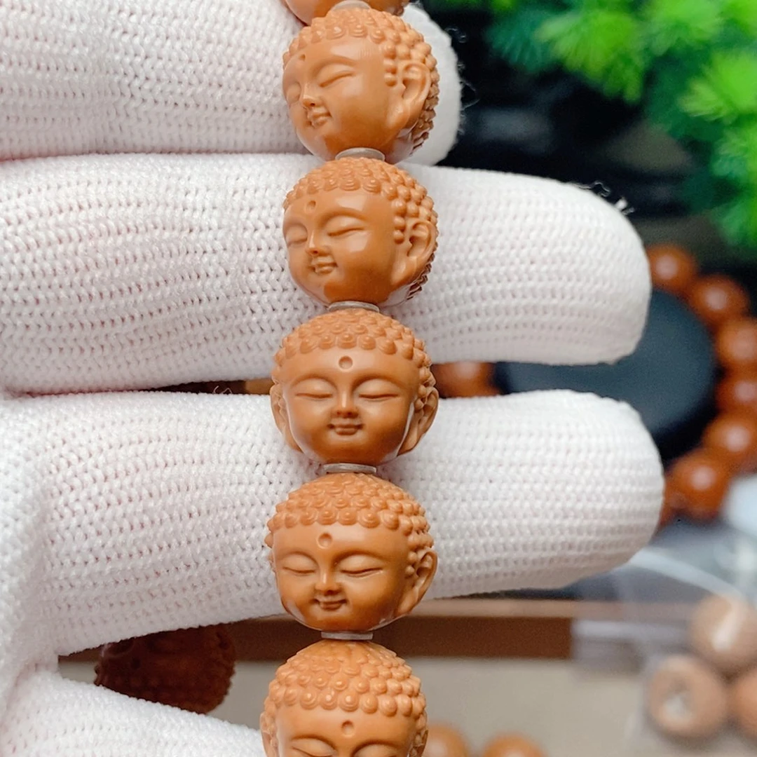 猴头核桃手串宝宝佛