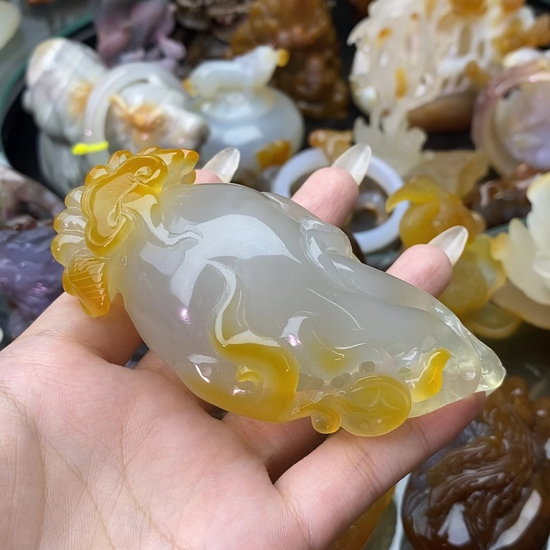 玛瑙/玉髓未镶嵌颈饰