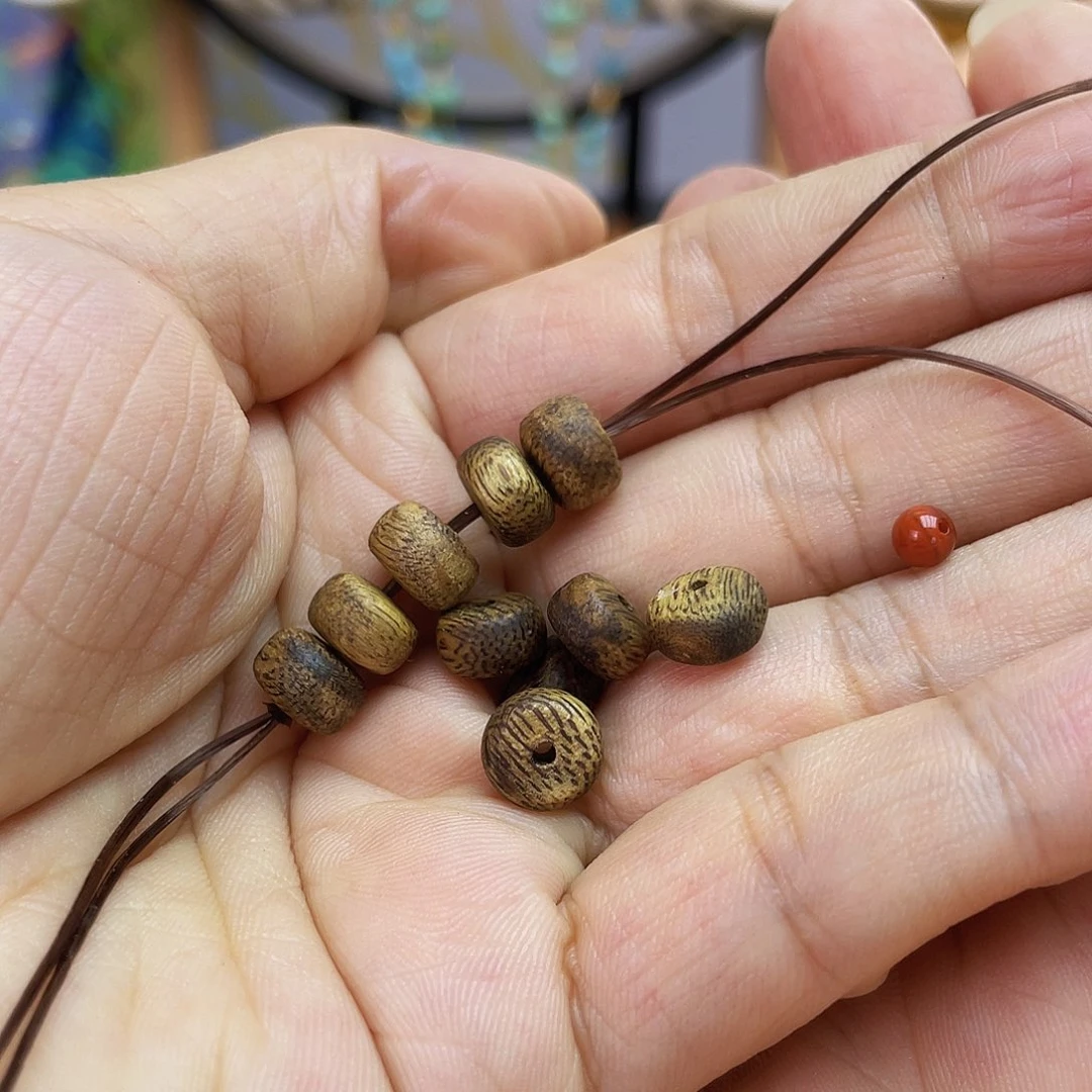 项链未镶嵌南红玛瑙