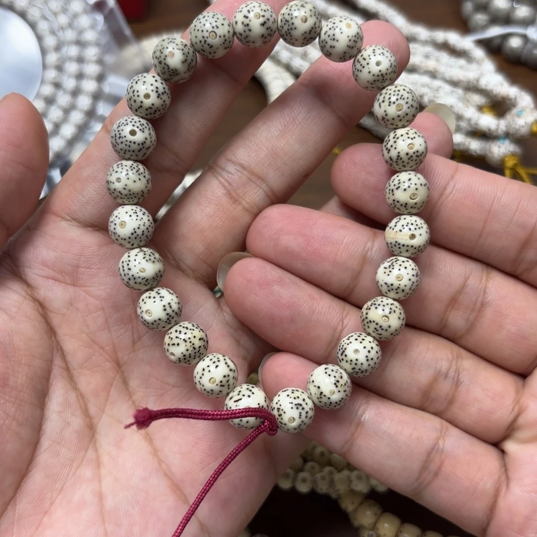 手串星月菩提星月石玉料9圆